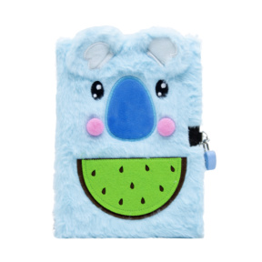 Carnet notițe A5 cu lacăt A5-8010 pluș Koala