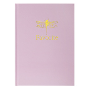 Записная книжка A5 клетка 96л. Buromax твердая обложка FAVOURITE, PASTEL