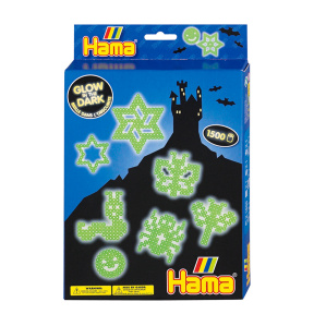 Hama Набор термомозаики S Glow in the Dark (1500эл.)
