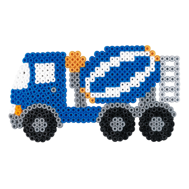 Hama Set mărgele termice L Vehicule de construcții (4000el.)
