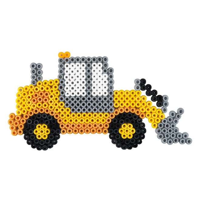 Hama Set mărgele termice L Vehicule de construcții (4000el.)