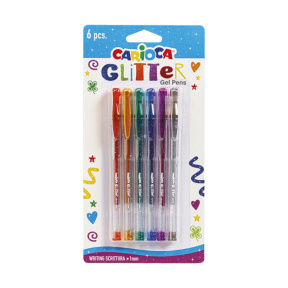 Pix cu gel-glitter Carioca