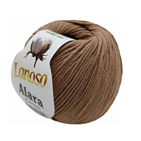 Fire pentru tricotat Alara 50% Bumbac / 50% Acril, 50 g, 140 m, culoarea nisipului