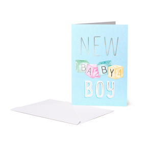 Открытка - NEW BABY BOY