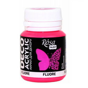 Acril, roz, fluorescentă