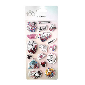 Наклейки pop-up, Disney 100 - Mickey, Pluto микс
