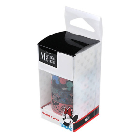 Set, bandă decorativă Washi Disney 100 - Minnie Mouse 3 buc.
