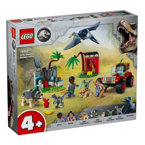 Constructor LEGO Jurasic World Centrul de salvare a bebelușilor dinozauri
