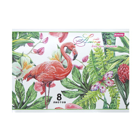 Album pentru desen 8 foi 70 gr/m Flamingo