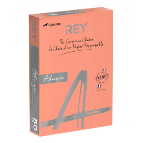 Hârtie colorată A4 ( 80gr/m2, 500 foi) intensiv piersic Adagio INTENSE 55