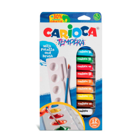 Tempera Carioca 10buc x 12ml