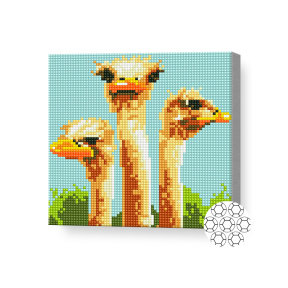 Struți 20x20 cm, mozaic cu diamante