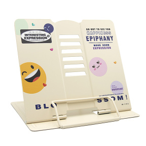 Подставка для книг Emoji, персиковая