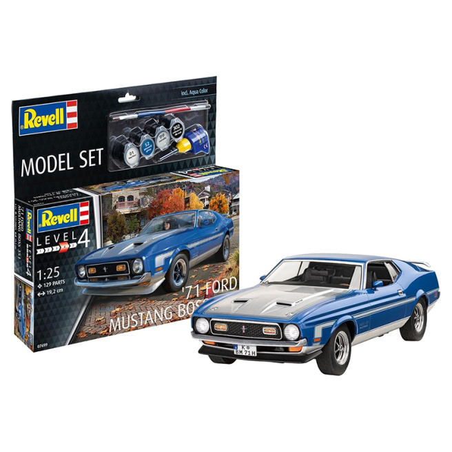 Сборная модель Mustang Boss 351