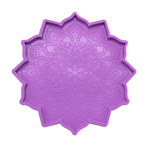 Matriță din silicon Mandala, A, 15,4 cm