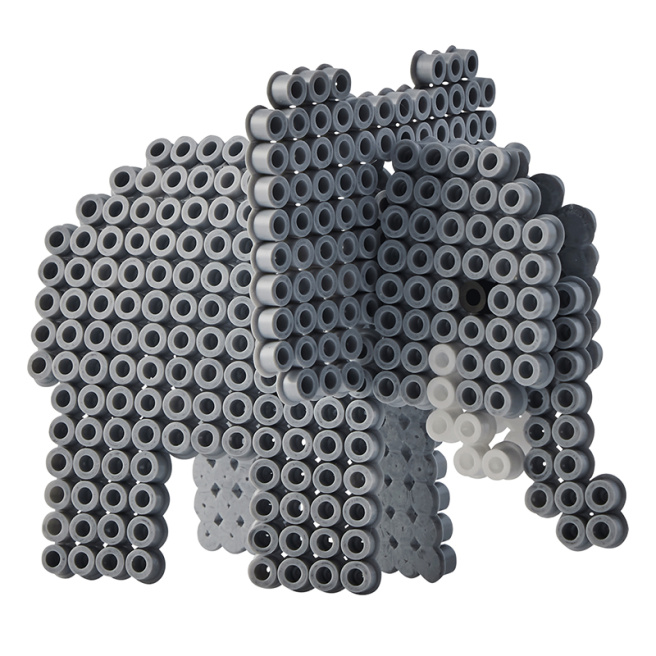 Set mozaic cu mărgele de călcat M 3D Safari (2500 un)