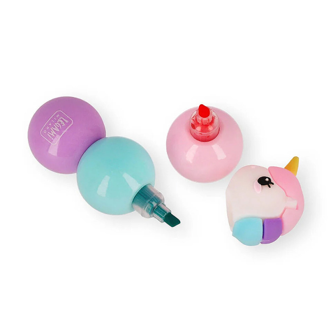 Textmarker Legami 3 in 1 "UNICORN"