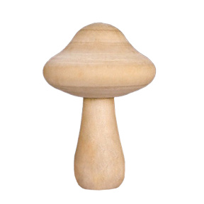 Ciupercă din lemn pentru creație, ciupercă mică 6.4 cm