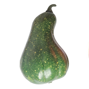 Dovleac, alungit 12 cm, verde