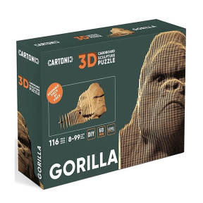 3D Puzzle Sculptură GORILLA