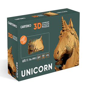 3D Puzzle Sculptură UNICORN
