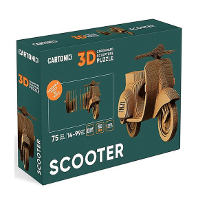 3D Puzzle Sculptură SCOOTER