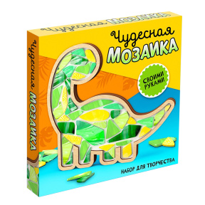 Набор для творчества «Мозаика из стекла. Динозавр»