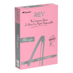 Hârtie colorată A4 ( 80gr/m2, 500 foi) pastel roz Adagio CANDY 05