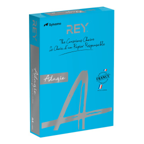 Hârtie colorată A4 (160gr/m2, 250 foi) intensiv albastru Adagio DEEP BLUE 51