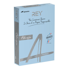 Hârtie colorată A4 (160gr/m2, 250 foi) pastel albastru Adagio BLUE 01