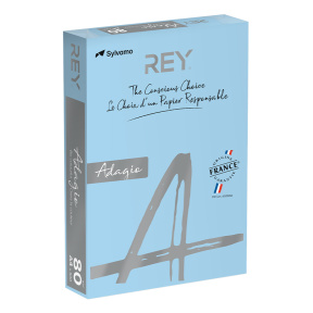 Hârtie colorată A4 ( 80gr/m2, 500 foi) pastel albastru deschis Adagio BRIGHT BLUE 48
