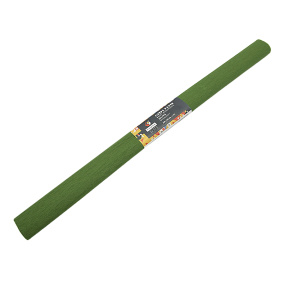 Hârtie creponată TYMOS 50x200 cm, verde masliniu