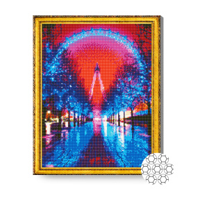 London Eye, 40x50 cm, mozaic cu diamante