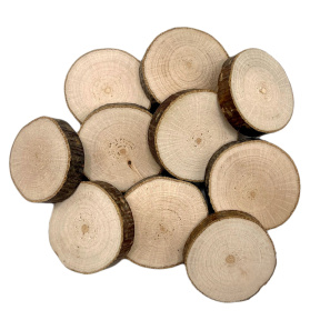 Disc de lemn pentru decor, d= 5-6 cm, grosime 0.5 cm