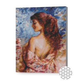 Dezgolirea elegantă, 30x40 cm, mozaic cu diamante