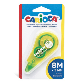 Корректор - лента  5мм x 8м Carioca, в блистере