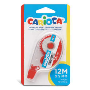 Корректор - лента  5мм x 12м Carioca, в блистере