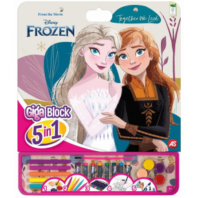 Набор для рисования Giga Block 5 in 1 Frozen