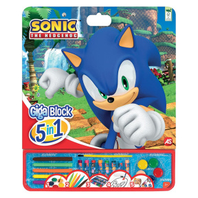 Набор для рисования Giga Block 5 in 1 Sonic