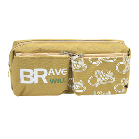 Пенал школьный Brave хаки