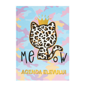 Agendă elevului NEW SCHOOL KITTY 48 foi copertă tare