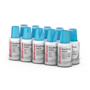 Корректор с кисточкой 20 гр на водной основе, ErichKrause EasyMask Aqua