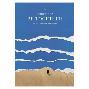 Caiet 48 foi EURO pătrățele Greenwich Line "Be together"