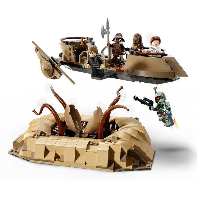 Конструктор LEGO Star Wars Пустынный скиф и яма Сарлакка