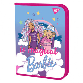 Папка на молнии B5 YES "Barbie"
