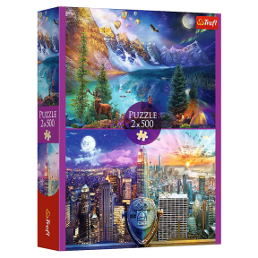 Puzzle "2x500" - "American Tour"
