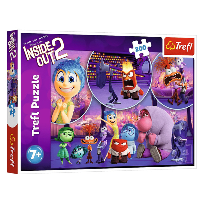 Puzzle "200" - "Childrens emotions / Disney Inside Out 2"
