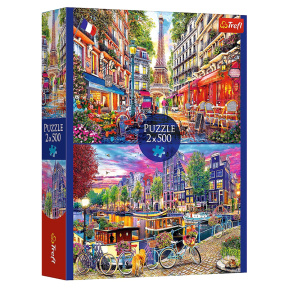 Puzzle "2x500" - "European capitals"