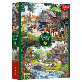 Puzzle "2x500" - "Idyllic life"