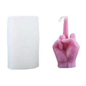 Matriță 3D din silicon pentru lumânare, FY, 9,3х5 cm